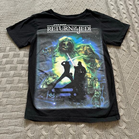 Star Wars Other - HTF Star Wars Return of the Jedi Boys Tee ~ Fits 8!